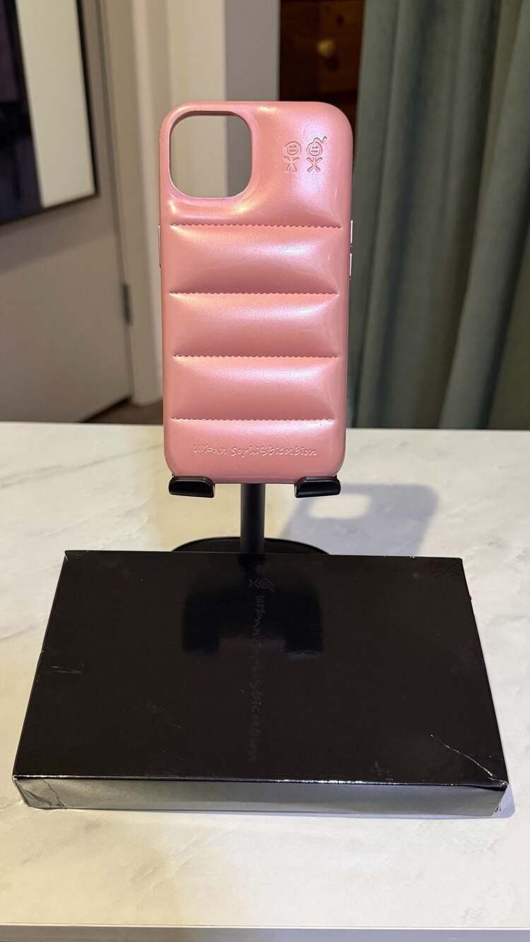 Urban Sophistication The Puffer Case - Ballerina Pink for iPhone 13